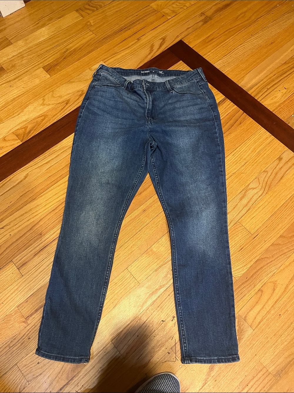 Blue Stretch Denim Jeans